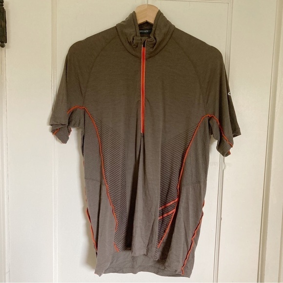 Icebreaker GT150 Sonic Short Sleeve Half Zip Shirt - Picture 2 of 8